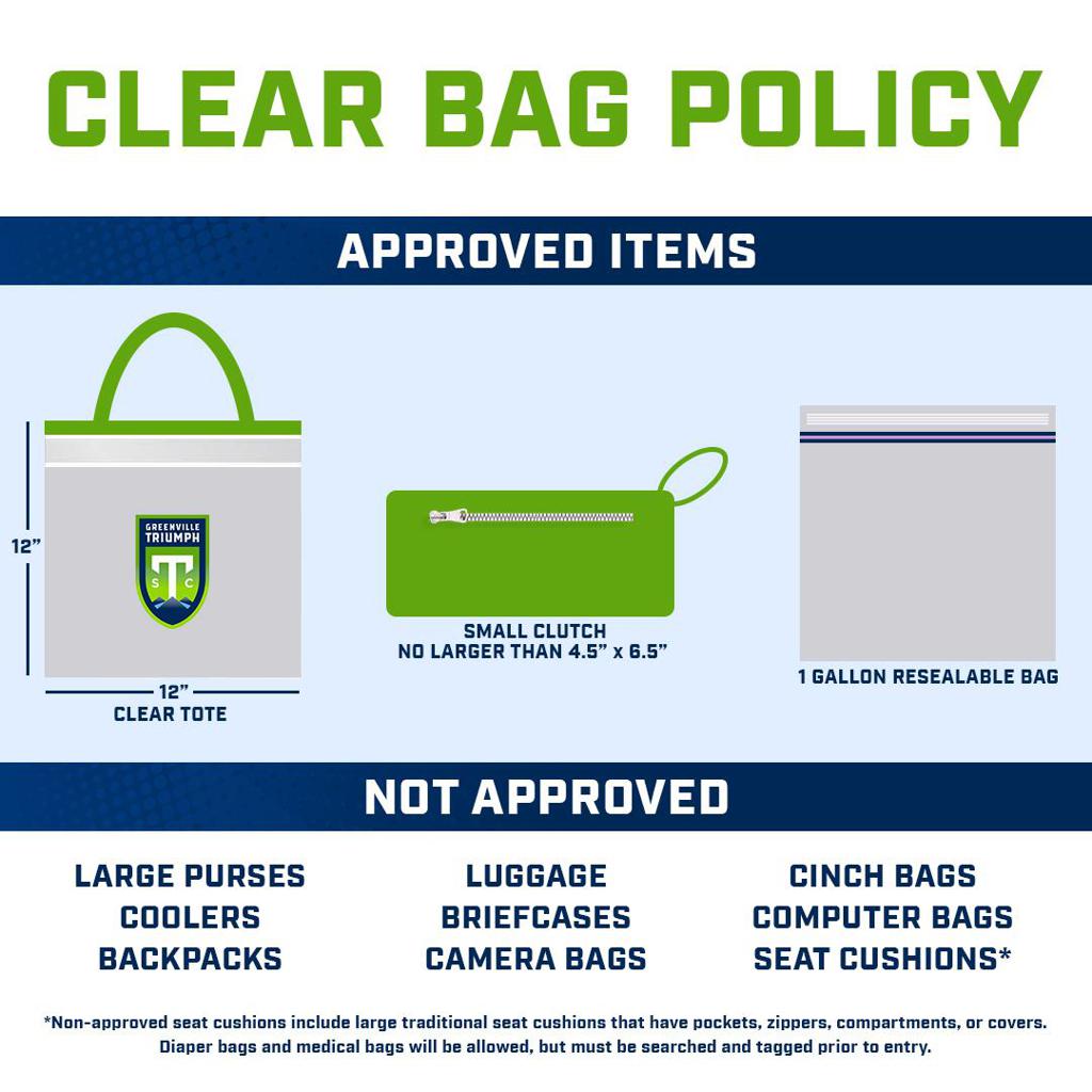 Louisville Stadium Clear Bag
